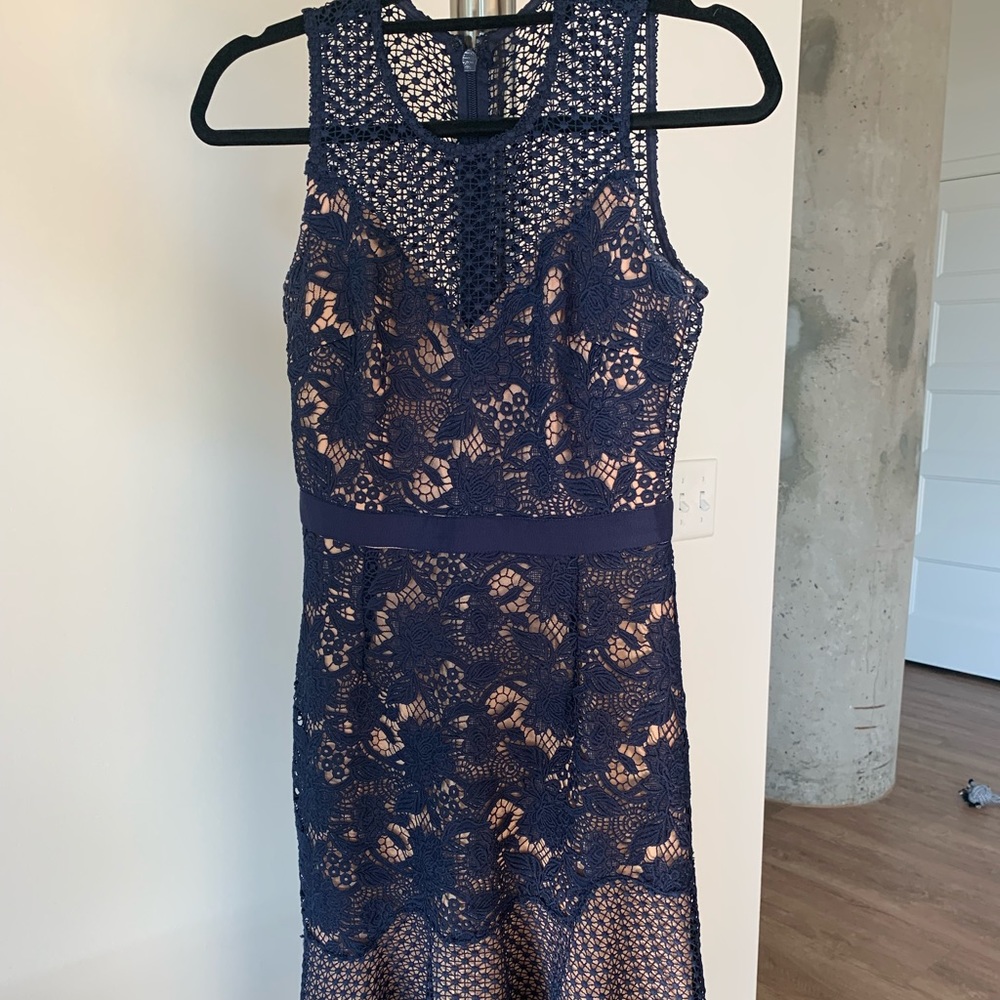 Navy Evening Dress